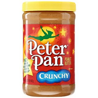 Peter Pan Peanut Butter Crunchy 16.3 oz (Pack of 12)