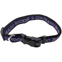Pets First MLB Colorado Rockies Pet Collar