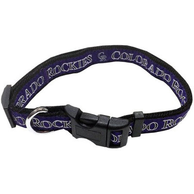 Pets First MLB Colorado Rockies Pet Collar