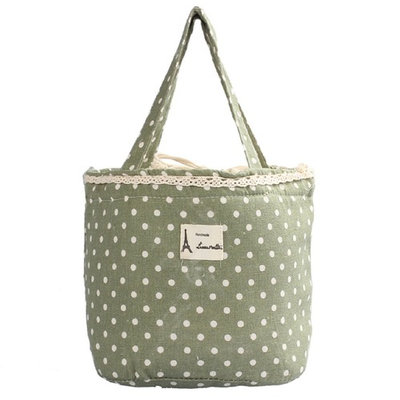 Lowpricenice Thermal Insulated Lunch Box Tote Cooler Bag Bento Pouch Lunch Container
