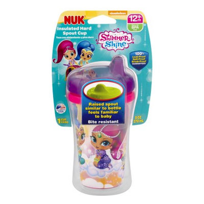 Nuk Usa, Llc Nuk Shimmer and Shine Hard Spout Cup 9 oz 1-Pack (2017)