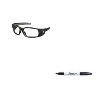 Shoplet Best Value Kit - Crews Swagger Safety Glasses (CRWSR110) and Sharpie ...