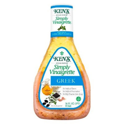 Ken's Steak House® Simply Vinaigrette Greek Salad Dressing - 16 fl oz