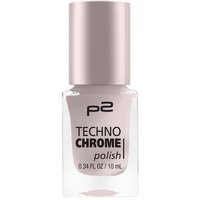P2 Techno Chrome Nail Polish Frozen Rose