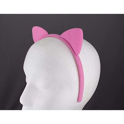 Pink cat kitty headband kawaii cosplay neko kitten ears hair band costume
