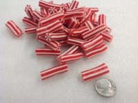 Vidal Licorice Candy Canes Red White Christmas Candy sweet fruit flavor 4.4 pounds