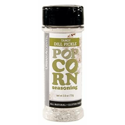 Urban Accents All Natural Gluten Free Premium Tangy Dill Pickle Popcorn Seasoning (Pack of 3), 2.6 Oz. Ea.