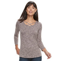 Women's Juicy Couture Embellished Crisscross Top