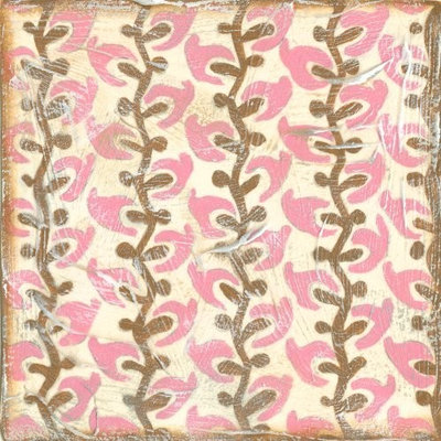 Green Frog Art 6X6 Canvas Gallery Wrapped Art, Girls Rule III
