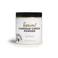 King Arthur Flour Vermont Cheddar Cheese Powder – 8 OZ (227g) With Measuring Scoop Included