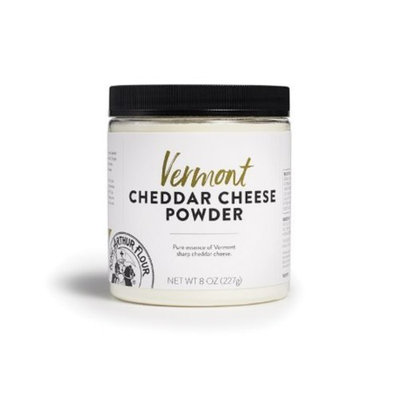 King Arthur Flour Vermont Cheddar Cheese Powder – 8 OZ (227g) With Measuring Scoop Included