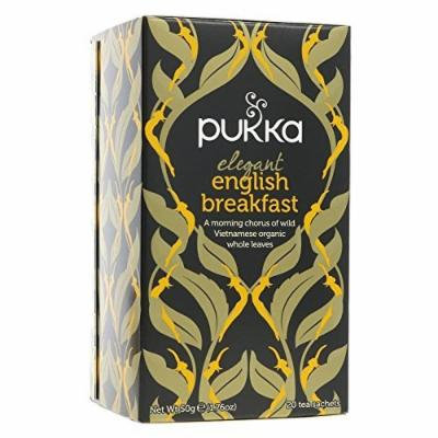 (3 PACK) - Pukka Elegant English Breakfast| 20 Bags |3 PACK - SUPER SAVER - SAVE MONEY