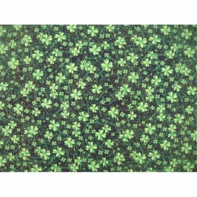 Dog Collar Bandanas E07XL Saint Patrick's Day Black with Green Glitter Clover X-Large Dog Collar Bandana
