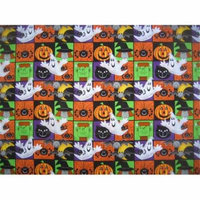 Dog Collar Bandanas K06XL Halloween Frankenstein-Ghosts-Cats X-Large Dog Collar Bandana