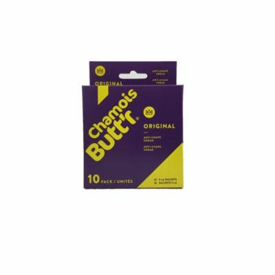 Chamois Butt'r Original Anti-Chafe Cream, 10-pack of 9mL packets