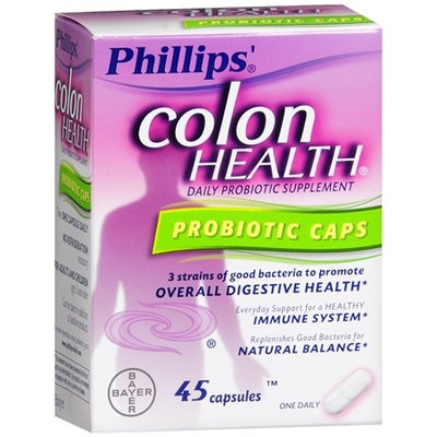 Phillips Colon Health Probiotic Caps 45.0 ea