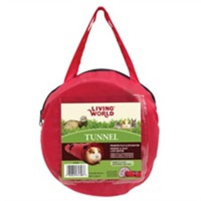 Hagen Living World Tunnel - Medium - Red & Gray