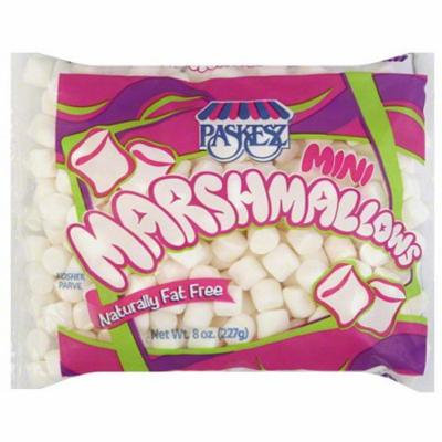 Paskesz, Mini Marshmallows, 8 Oz (Pack Of 12)