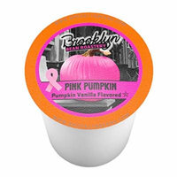 Brooklyn Bean Roastery Single-Cup for Keurig K-Cup Brewers Coffee, Pink Pumpkin, 40 Count