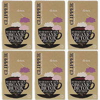 (6 PACK) - Clipper - Organic Detox Tea | 20 Bag | 6 PACK BUNDLE