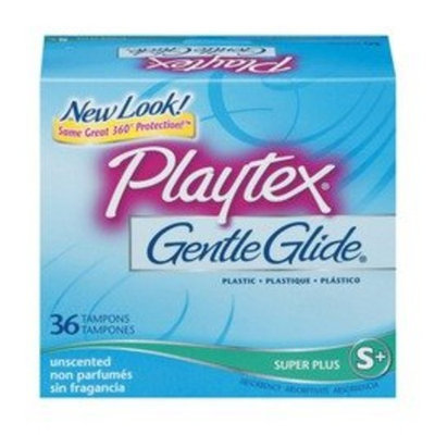 Playtex Gentle Glide Tampons, Super Plus, Unscented 36 CT