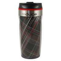 Reduce Dash 16 oz Black Stripe Tumbler