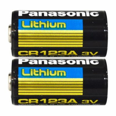 Panasonic CR123A 3V Long Lasting Lithium Batteries