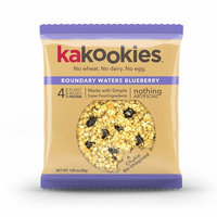 Kakookies Energy Cookies - Boundary Waters Blueberry (Box of 1 Dozen Cookies) - Vegan, Gluten-Free, Soft-Baked Superfood Snack Cookies