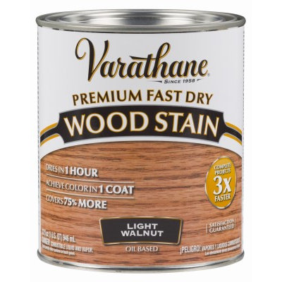 Rustoleum Brands Varathane 262015 Premium Fast Dry Wood Stain, 1 qt, Can, Liquid, Solvent Like, 0.889 Specific Gravity, 41 deg C