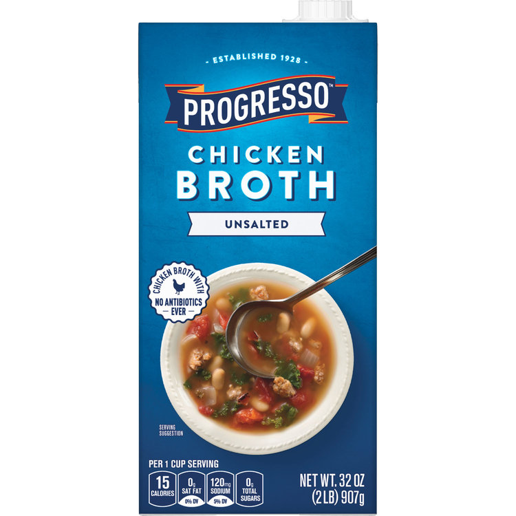 Progresso, Chicken Broth, Unsalted, 32 oz Reviews 2019