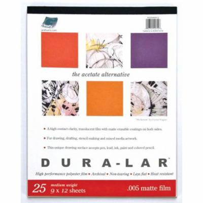 Grafix Matte Duralar Film Sheets (Set of 25)