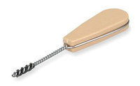 TOUGH GUY 1VAH2 CU Tube Fttng Brsh, Wire, Beige, 61/2InOAL