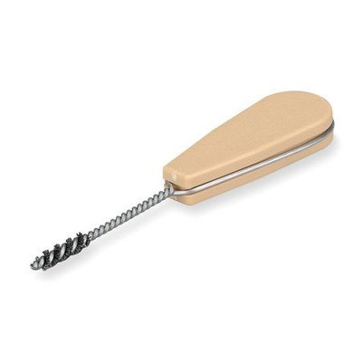 TOUGH GUY 1VAH2 CU Tube Fttng Brsh, Wire, Beige, 61/2InOAL