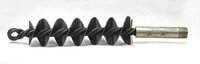 TOUGH GUY 3EDD7 Flue Scraper, Dia 1 1/4,1/4 MNPT, Length 8