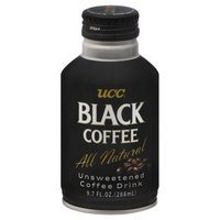 Ucc BCA52849 Unsweetened Black Coffee Drink 24 x 9.7 oz