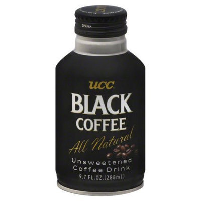 Ucc BCA52849 Unsweetened Black Coffee Drink 24 x 9.7 oz