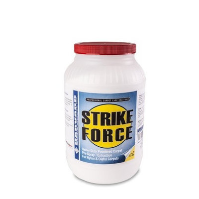 Harvard Chemical 7021 Strike Force Industrial Super Strength Carpet pH Detergent, Low Odor, 7.5 lbs Jar, White (Case of 4)