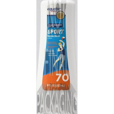 Bad image - Equate Sport Sunscreen Lotion SPF 70, 8 oz