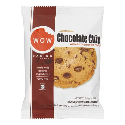 Wow Baking Company Wow Baking Wheat & Gluten Free Cookies, Chocolate Chip, 2.75 Oz, 12 Pack