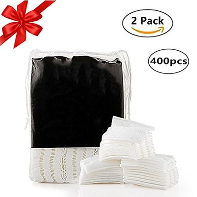Zinnor Premium Cotton Facial Cleansing Pad ORGANIC Cotton Makeup Puff Face Wash Cotton Pads Remove Makeup,Double-Side Save Water Soft and Gentle Makeup Tools-2 Packs