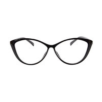 Anti Blue Ray Computer Reading Glasses TR90 Cateye Women's Frame Blue Light Light Spectacles-RG5865R