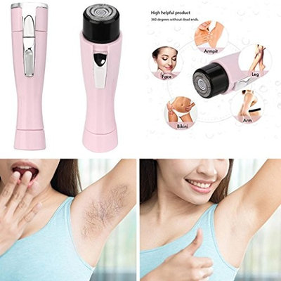 Creazy Electric Epilator Mini Lady Armpit Hair Shaver Travel Bikini Hair Removal Device
