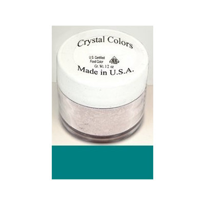 Sugarpaste Crystal Color Powder Food Coloring One Jar of 2.75 Grams - Teal