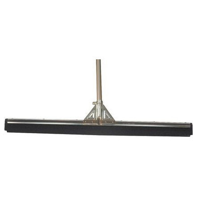 TOUGH GUY 12L031 Floor Squeegee, Black,30 In. L,Rubber