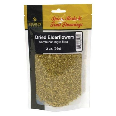 Brewer's Best Brewing Herb's and Spices - Dried Elderflowers, 2 oz
