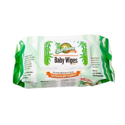 Bum Boosa Bamboo Products Baby Wipes - 3 Pack 240 Count