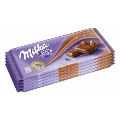 Kraft Foods: Milka Chocolate Noisette - 5 x 100 g
