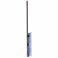 Harper 682724SC Side Clipped Push Broom, Split-Tip Synthetic