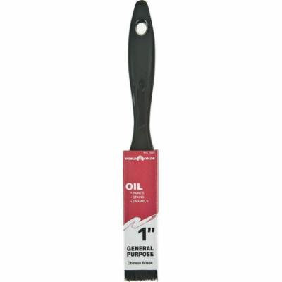 BRUSH VRNSH WALL BLK CHINA 1IN