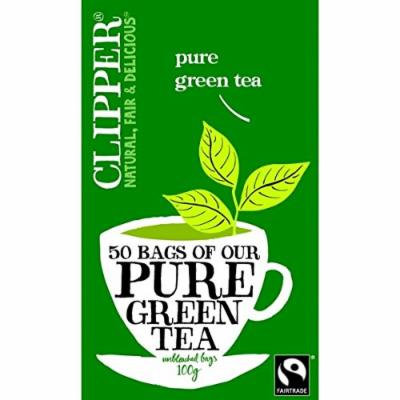 Clipper - Fairtrade Pure Green Tea | 50 Bag